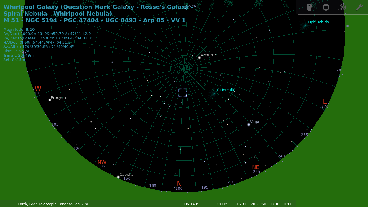 Culmination M51