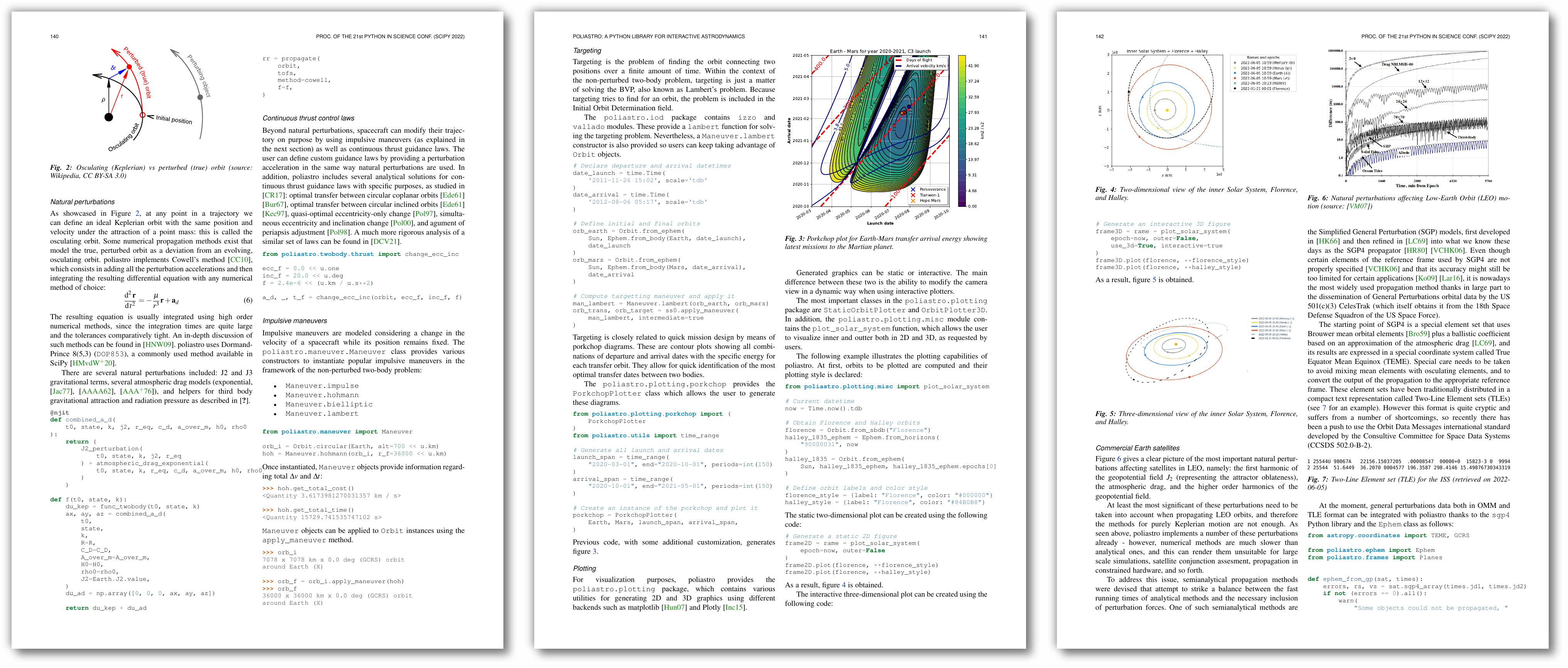 poliastro: a Python library for interactive astrodynamics